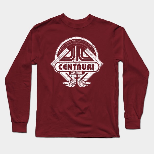 Centauri Games Long Sleeve T-Shirt by MindsparkCreative